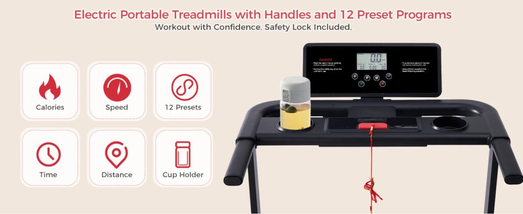mcrg treadmill LED display and safety key