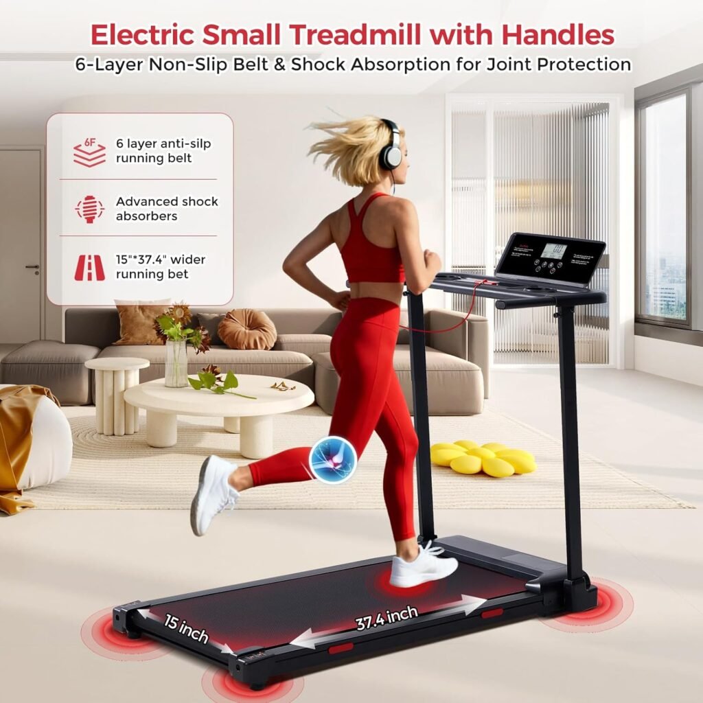 cushioned multi-layer running belt on the mcrg treadmill